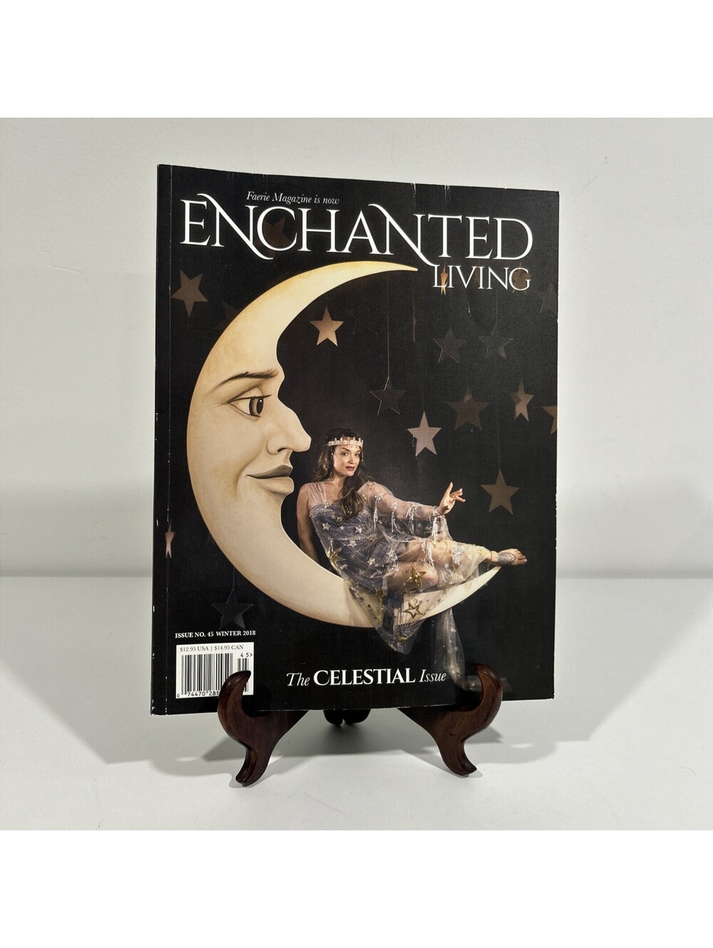 ENCHANTED LIVING Magazine Issue 45 Winter 2018 Celestial Faerie Moon Stars